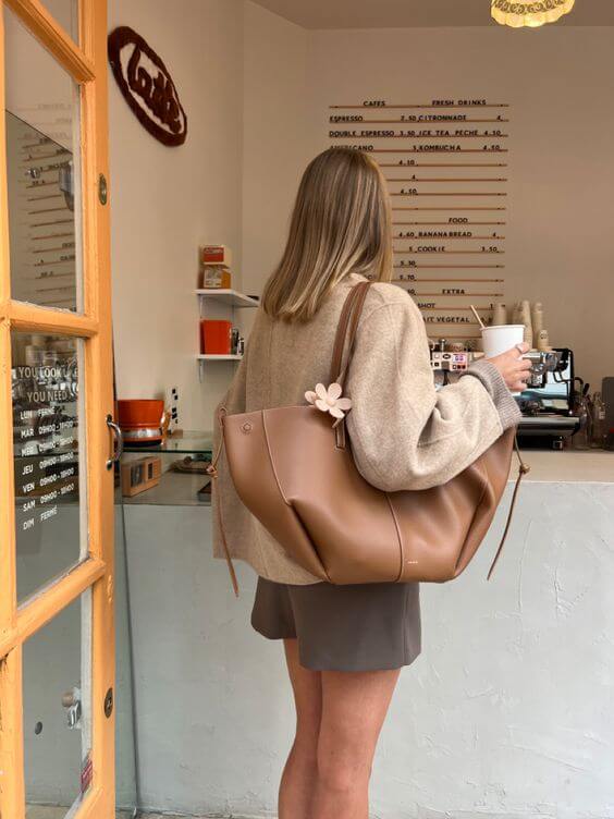 Bianca™ | Borsa Tote in Vera Pelle