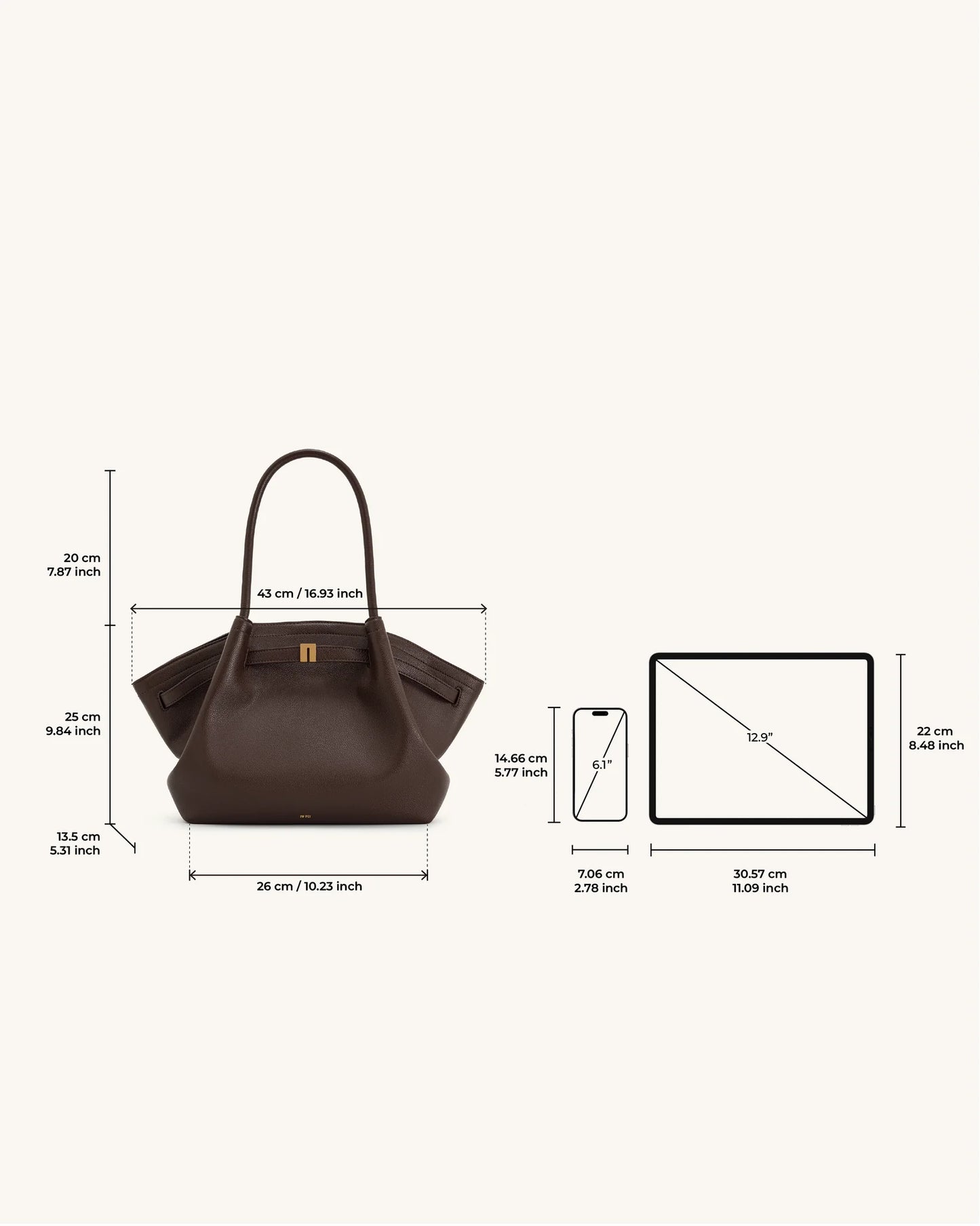 Aurora Tote – Borsa in Suede Elegante & Versatile ✨